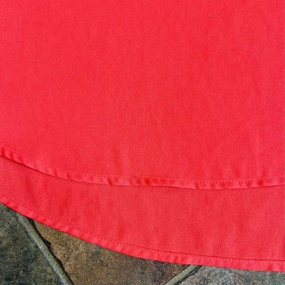 J. Crew Sleeveless Tangerine Blouse Size 6 - Picture 8 of 10